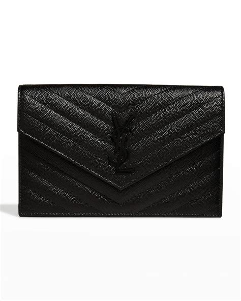 ysl medium chain wallet|ysl small wallet on chain.